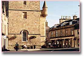 tain high street - morangie house hotel, scotland